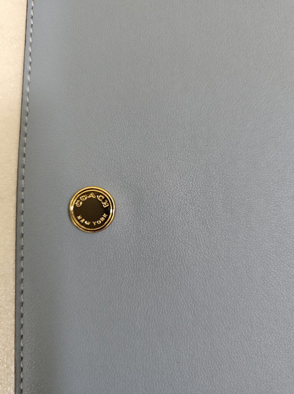 Coach Notebook with Gingham Print - Picture 2 of 14